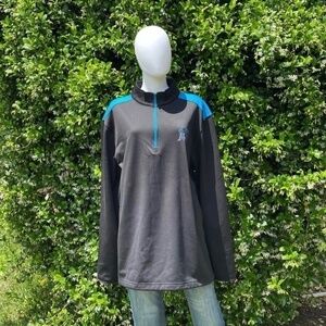 Miami Marlins Baseball Official Merch Lightweight 1/4 Zip Shirt